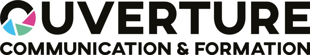 Logo Ouverture, Agence de communication et formation